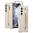 For Samsung Galaxy Z Fold5 5G GKK Magnetic Integrated Phone Case with Pen Slots, No Include Pen(Silver) - free shipping - PMC TechLife - Order now!