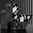 For Xiaomi Mix Fold 3 GKK Magnetic Hinge Flip Leather Phone Case with Holder(Black) - free shipping - PMC TechLife - Order now!