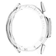 For Huawei Watch GT 4 Half Cover PC Watch Protective Case with Scale(Transparent)
