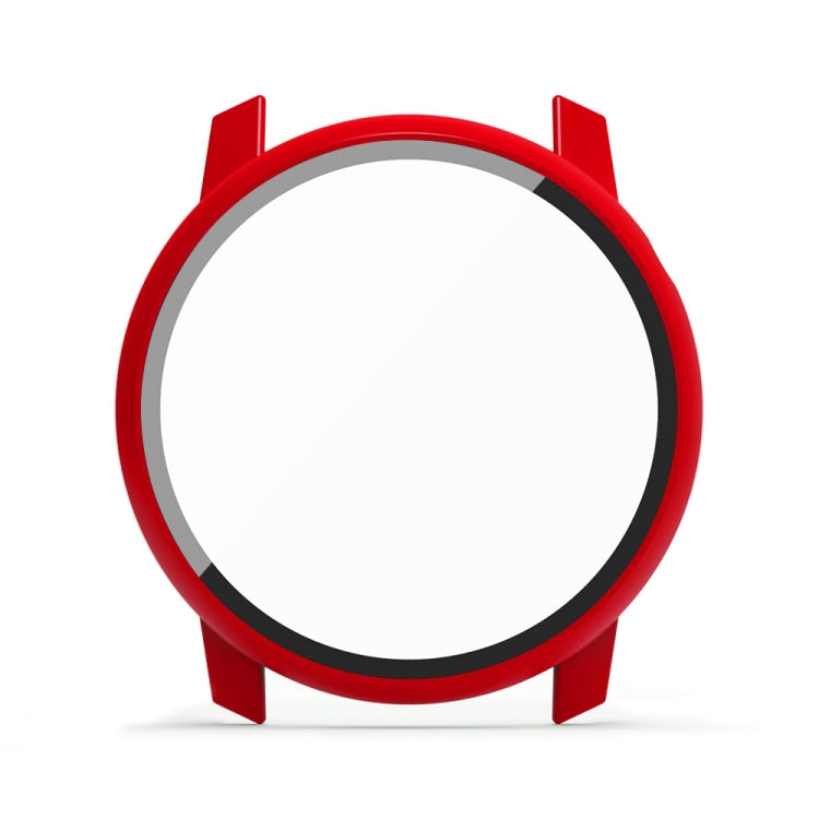 For COROS Pace 3 PC + Tempered Film Integrated Watch Protective Case(Red)