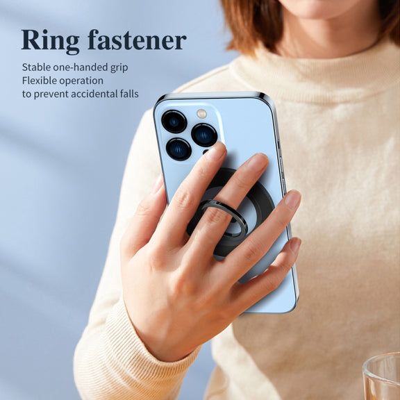 Magsafe Magnetic Electroplating Phone Ring Holder(White)