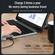 For Samsung Galaxy Tab S9 / S9 5G Nillkin Backlit Version Bumper Combo Keyboard Case