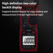 HABOTEST HT206B Auto-ranging High Precision Digital Clamp Multimeter