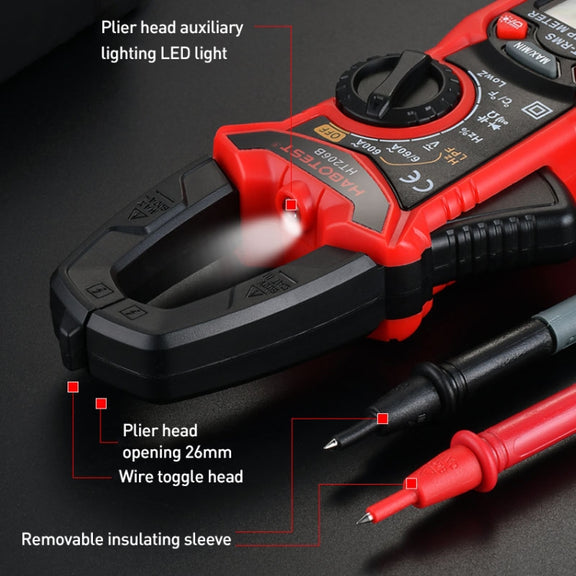 HABOTEST HT206B Auto-ranging High Precision Digital Clamp Multimeter