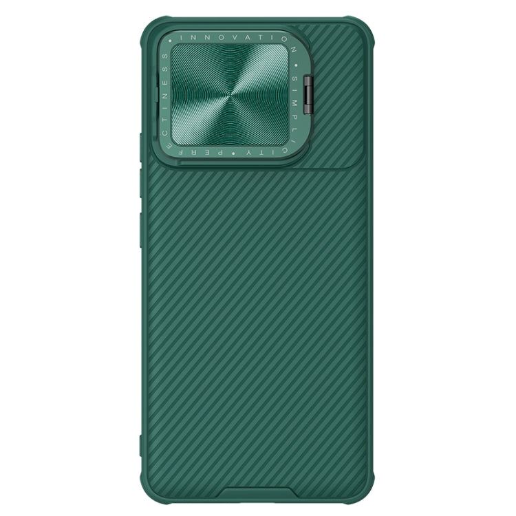 For Xiaomi Redmi K70/K70 Pro NILLKIN Black Mirror Prop CD Texture Mirror Phone Case(Green)
