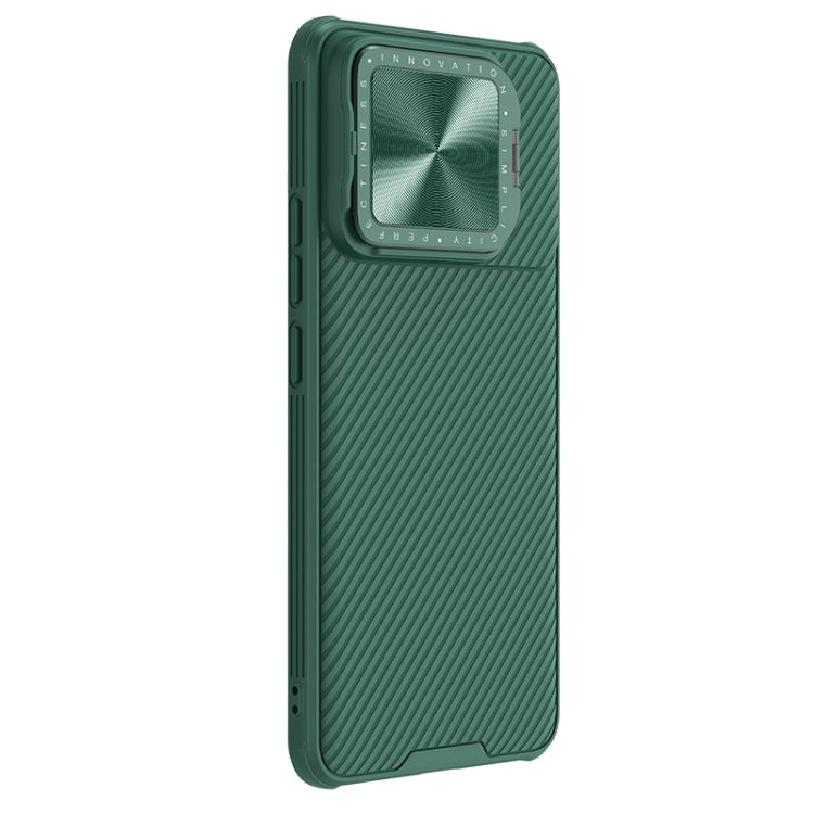 For Xiaomi Redmi K70/K70 Pro NILLKIN Black Mirror Prop CD Texture Mirror Phone Case(Green)