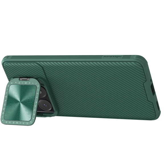 For Xiaomi Redmi K70/K70 Pro NILLKIN Black Mirror Prop CD Texture Mirror Phone Case(Green)