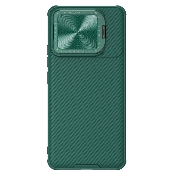 For Xiaomi Redmi K70/K70 Pro NILLKIN Black Mirror Prop CD Texture Mirror Phone Case(Green)