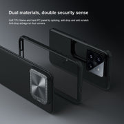 For Xiaomi 14 Pro NILLKIN Black Mirror Prop CD Texture Mirror MagSafe Magnetic Phone Case(Green)