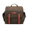 Cwatcun N1 Retro Multifunctional Canvas Waterproof Digital Camera Photography Bag, Size:29 x 14.5 x 22cm Coffee - free shipping - PMC TechLife - Order now!