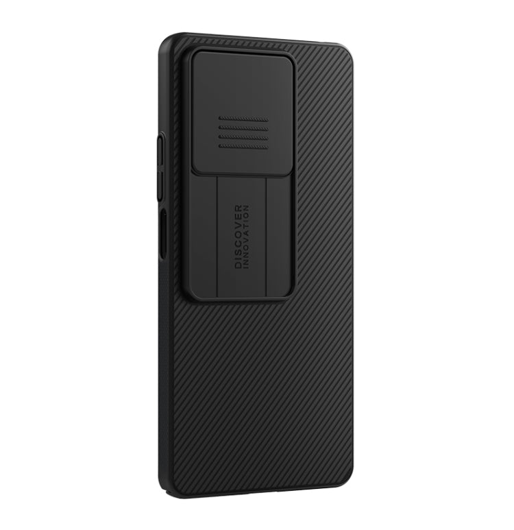 For Xiaomi Redmi Note 13 5G NILLKIN Black Mirror Series Camshield PC Phone Case(Black)