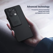 For Xiaomi Redmi Note 13 5G NILLKIN Black Mirror Series Camshield PC Phone Case(Black)