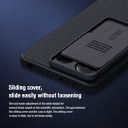 For Xiaomi Redmi Note 13 5G NILLKIN Black Mirror Series Camshield PC Phone Case(Blue)