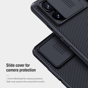 For Xiaomi Redmi K70E / Poco X6 Pro 5G NILLKIN Black Mirror Series Camshield PC Phone Case(Black)
