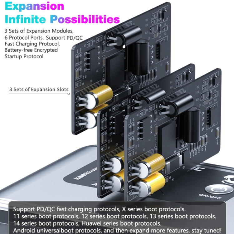 Mechanic Thor Power Intelligent DC Regulated Diagnostic Supply Power with Expansion Interface, Plug:US