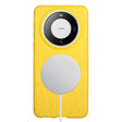 For Huawei Mate 60 Pro Wheat MagSafe Magnetic Straw Material + TPU Phone Case(Yellow) - free shipping - PMC TechLife - Order now!