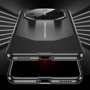 For Huawei Mate 60 GKK Leather Supercar Shockproof Phone Case(Red)