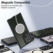 For Samsung Galaxy S23 Ultra 5G Fine Hole Skin Feel MagSafe Magnetic Phone Case