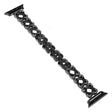 For Apple Watch SE 2022 44mm Hearts Crossed Diamond Metal Watch Band(Black) - free shipping - PMC TechLife - Order now!