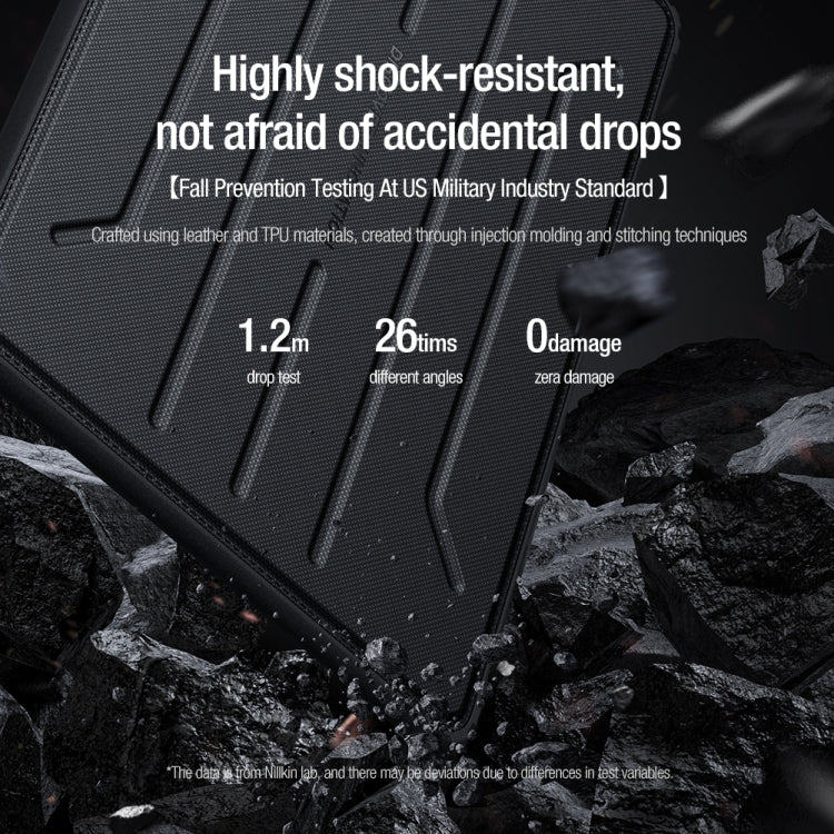 For 15.4 inch Laptop NILLKIN TPU Laptop Sleeve Bag(Black)