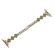 For Apple Watch 42mm Diamond Four-leaf Clover Metal Chain Watch Band(Gold) - free shipping - PMC TechLife - Order now!