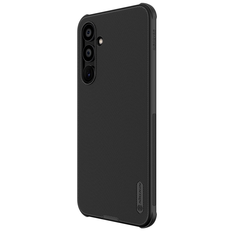 For Samsung Galaxy A55 NILLKIN Frosted Shield Pro PC + TPU Phone Case(Black)