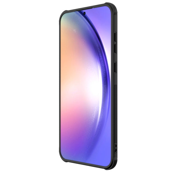 For Samsung Galaxy A55 NILLKIN Frosted Shield Pro PC + TPU Phone Case(Black)