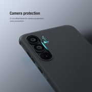 For Samsung Galaxy A55 NILLKIN Frosted Shield Pro PC + TPU Phone Case(Blue)