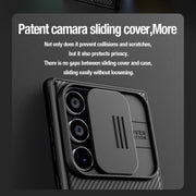 For Samsung Galaxy S24 Ultra 5G NILLKIN CamShield Pro Magnetic Magsafe Phone Case(Black)