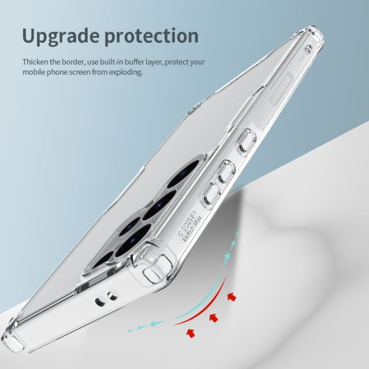 For Samsung Galaxy S24 Ultra 5G NILLKIN PC + TPU Phone Case(Transparent)