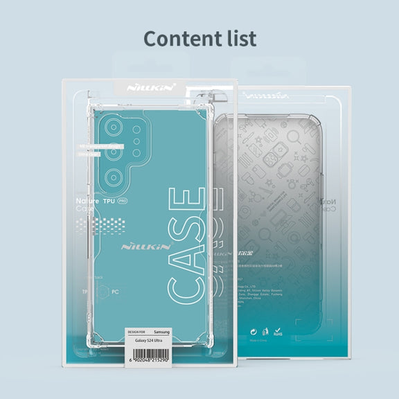 For Samsung Galaxy S24 Ultra 5G NILLKIN PC + TPU Phone Case(Transparent)