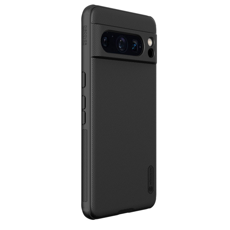 For Google Pixel 8 Pro NILLKIN Frosted Shield Pro Magnetic Magsafe Phone Case(Black)