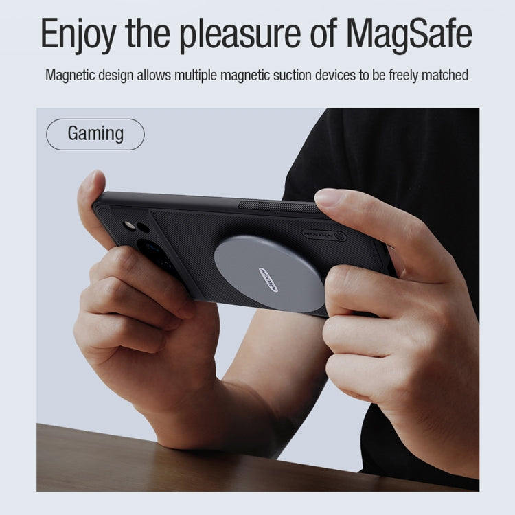 For Google Pixel 8 Pro NILLKIN Frosted Shield Pro Magnetic Magsafe Phone Case(Black)
