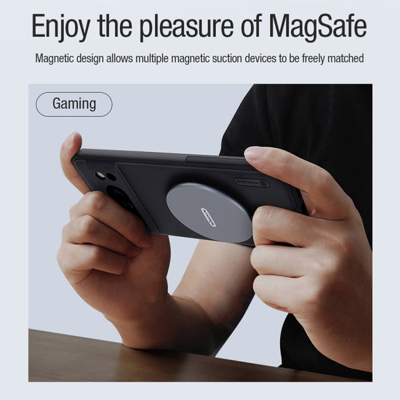 For Google Pixel 8 Pro NILLKIN Frosted Shield Pro Magnetic Magsafe Phone Case(Black)