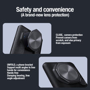 For Huawei Mate 60 RS Ultimate NILLKIN CamShield Prop Series PC + TPU Phone Case(Black)