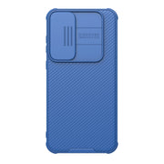 For Samsung Galaxy A55 NILLKIN Black Mirror Pro Series Camshield PC Phone Case(Blue)