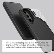 For Samsung Galaxy S24+ 5G NILLKIN Qin Prop Series Flip Camera Cover Design Leather Phone Case(Brown)