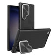 For Samsung Galaxy S24 Ultra 5G NILLKIN Textured Prop Camera Cover Holder Design Nylon Phone Case(Black) - free shipping - PMC TechLife - Order now!