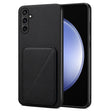 For Samsung Galaxy S23 FE 5G Denior Imitation Calf Leather Back Phone Case with Holder(Black) - free shipping - PMC TechLife - Order now!