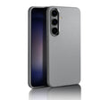 For Samsung Galaxy S24 5G Magsafe Magnetic Plain Leather Phone Case(Grey) - Galaxy S24 5G Cases by PMC TechLife | Online Shopping South Africa | PMC TechLife | Buy Now Pay Later Mobicred