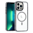 For iPhone 13 Pro Max MagSafe Magnetic Clear Phone Case(Black) - free shipping - PMC TechLife - Order now!