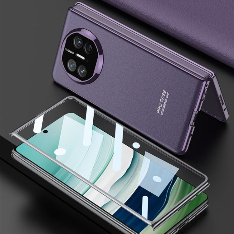 For Huawei Mate X5 GKK AG Phantom Privacy Full Coverage Integrated Phone Case(Gold)
