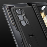 For Honor Magic V2 GKK Integrated Magnetic Folding Hinge All-inclusive Phone Case(Gold)