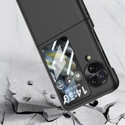 For OPPO Find N3 Flip GKK Integrated Ultra-thin Full Coverage Protective Phone Case(Black)