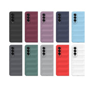 For Samsung Galaxy Z Fold4 5G Magic Shield Fold PC Shockproof Phone Case(Red)