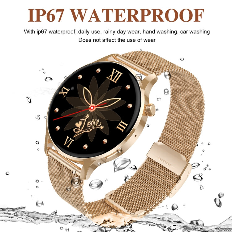 Watch3 Pro 1.3 inch AMOLED Screen Wireless Charging Smart Watch, Supports BT Call / NFC(Champagne)