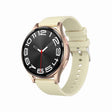 1.43 inch Silicone Strap Bluetooth Call Smart Watch Support ECG / Non-invasive Blood Sugar(Light Yellow) - free shipping - PMC TechLife - Order now!