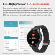 1.43 inch Silicone Strap Bluetooth Call Smart Watch Support ECG / Non-invasive Blood Sugar(Light Yellow)