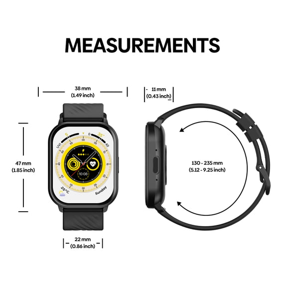 Zeblaze GTS 3 2.03 inch IP68 Water-resistant Smart Bluetooth Call Watch(Blue)