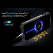 Oukitel WP19 Pro, 8GB+256GB, 6.8 inch MediaTek Helio G99 Octa-core, NFC, Network: 4G(Black)
